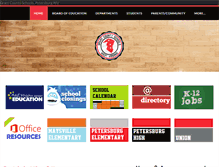 Tablet Screenshot of grantcountyschools.org